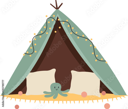 Teepee tent for baby