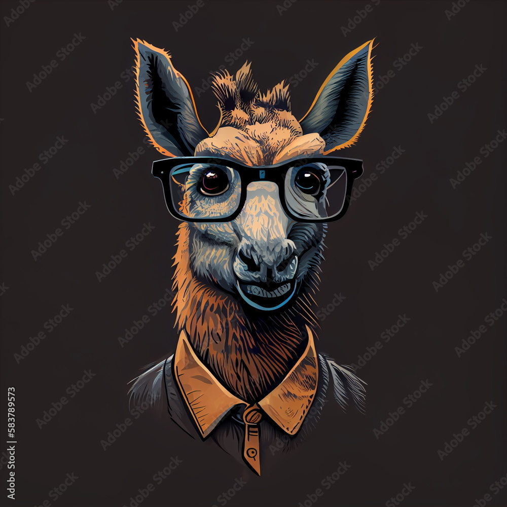 Obraz premium Animal Hooman
