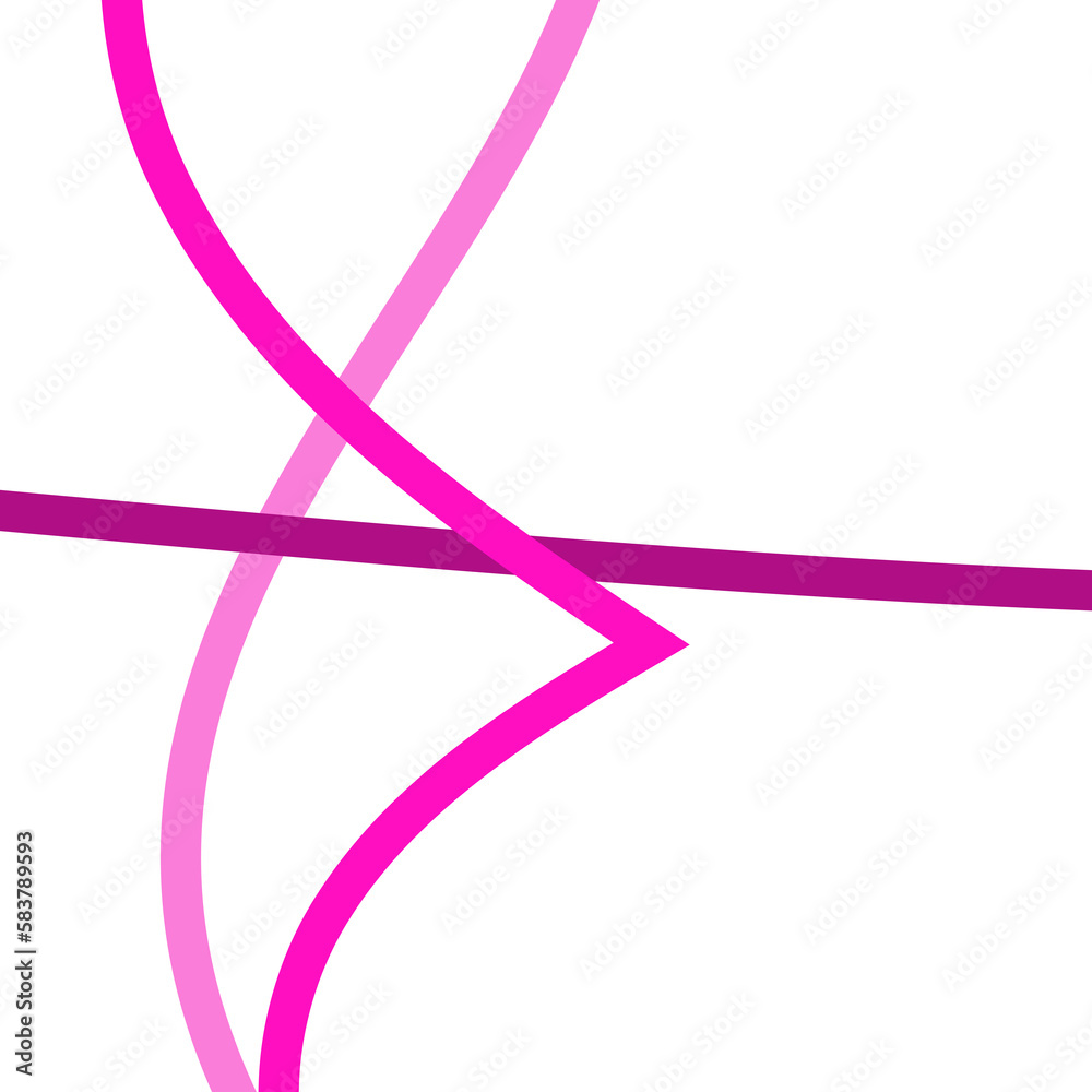 Pink Minimal Graphic Lines Pink Minimal Graphic Lines