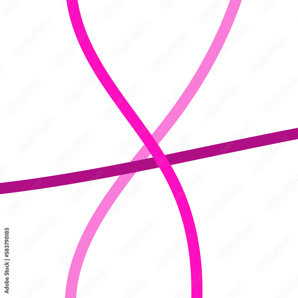 Pink Minimal Graphic Lines Pink Minimal Graphic Lines