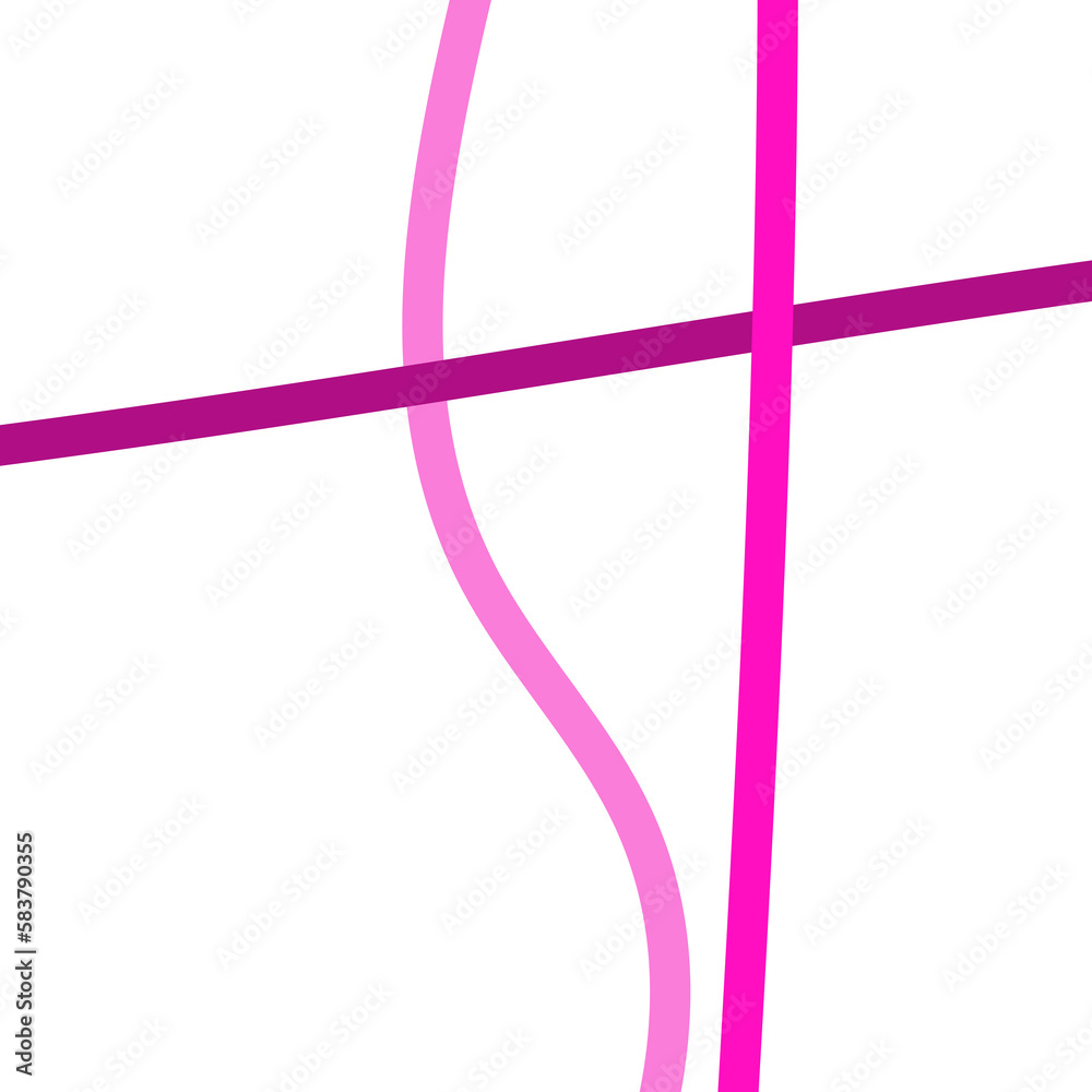 Pink Minimal Graphic Lines Pink Minimal Graphic Lines