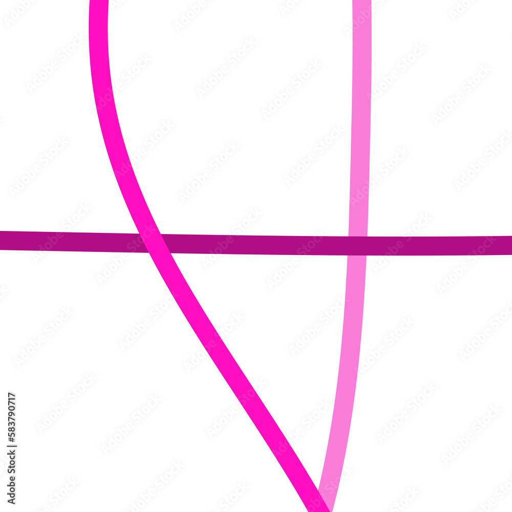 Pink Minimal Graphic Lines Pink Minimal Graphic Lines