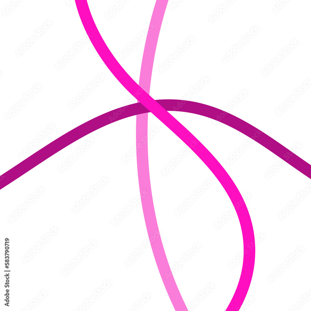 Pink Minimal Graphic Lines Pink Minimal Graphic Lines
