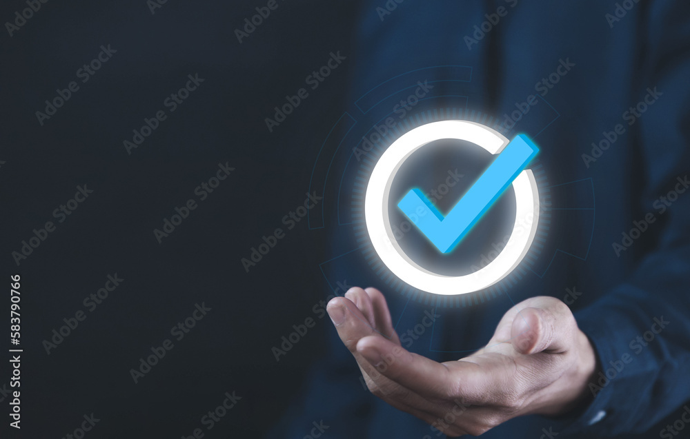 check mark icon. The best quality assurance service concept
check mark icon. The best quality assurance service concept