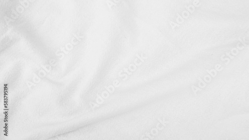 Organic Fabric cotton backdrop White linen canvas crumpled natural cotton fabric Natural handmade linen top view background organic Eco textiles White Fabric linen texture