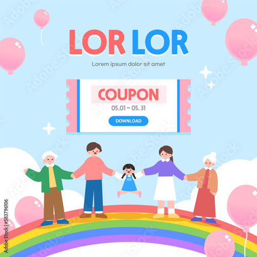 Family Month May Event Template
