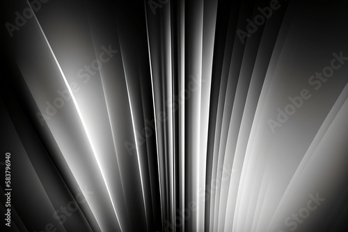 Black and White minimalistic modern design  