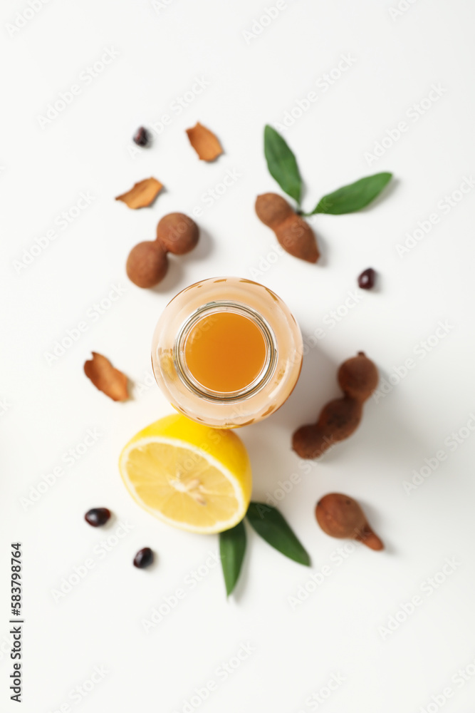 Fresh sweet drink - tamarind juice, tasty drink for refreshing Fresh sweet drink - tamarind juice, tasty drink for refreshing