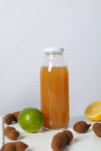Fresh sweet drink - tamarind juice, tasty drink for refreshing