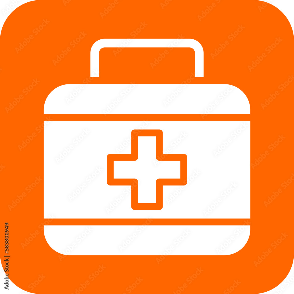 Obraz premium Vector Design First Aid Kit Icon Style