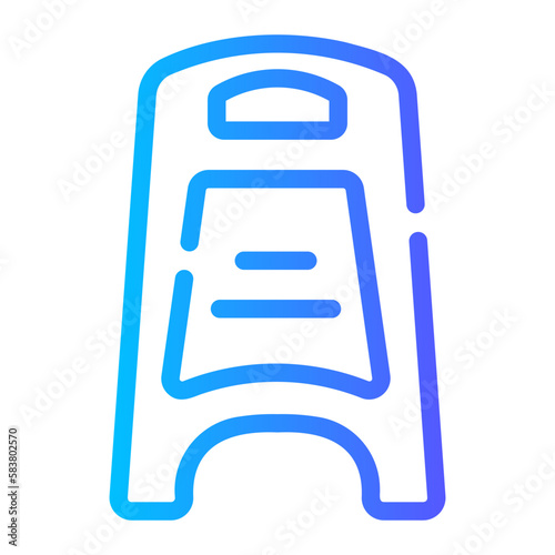 wet gradient icon