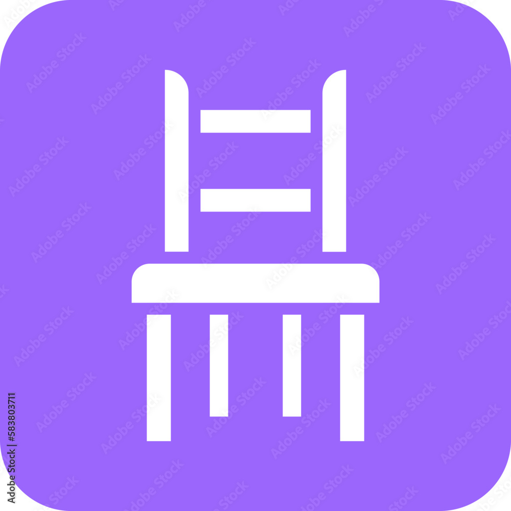 Vector Design Chair Icon Style Vector Design Chair Icon Style