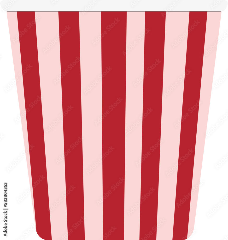 Fototapeta premium Illustration of a glass with a drink