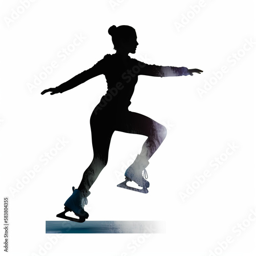 silhouette, woman, figure skating, dancer, sport, jump, vector, dance, ballet, people, illustration, running, black, fitness, body, athlete, runner, jumping, ballerina, art, dancing, sports, yoga, act