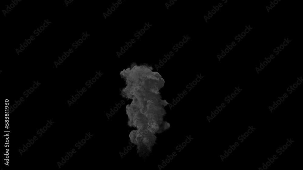 Abstract Smoke on alpha channel Abstract Smoke on alpha channel