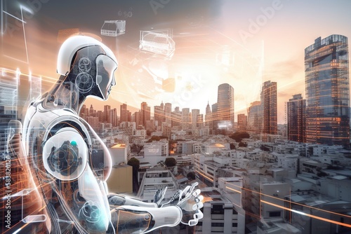 Vision of Technology's Future, Human Interaction, Transformative Power, Generative AI