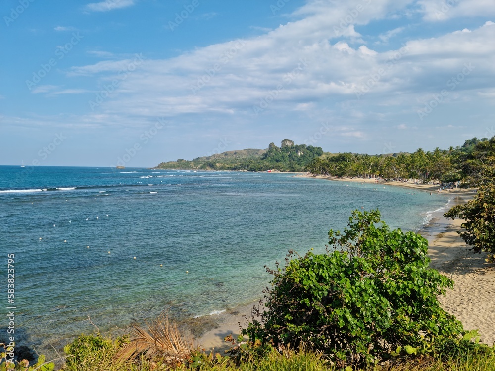 Beach and sea Dominican Republic