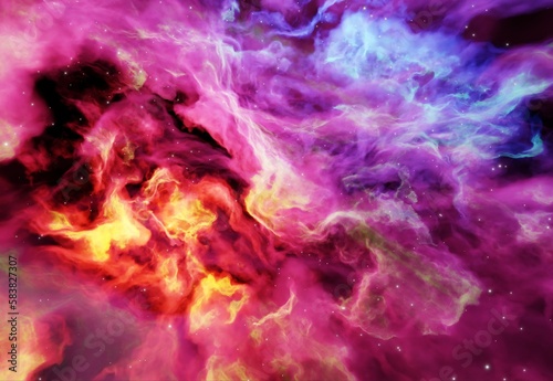 nebula galaxy abstract colorful background