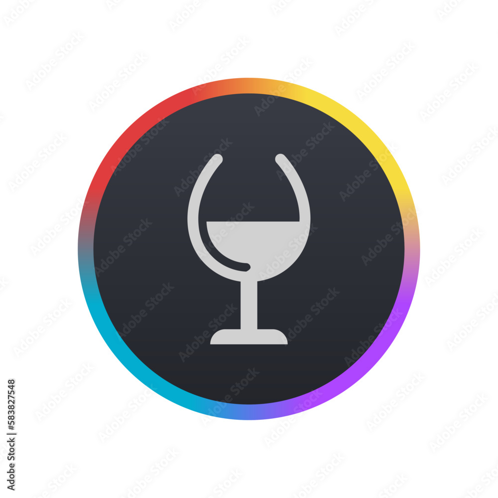 Wine - Pictogram (icon) Wine - Pictogram (icon)