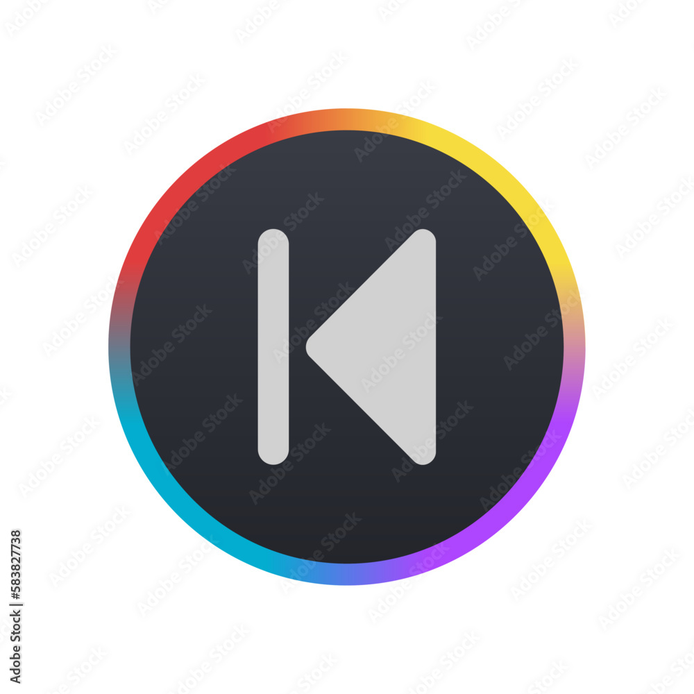 Previous - Pictogram (icon) Previous - Pictogram (icon)