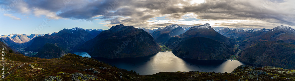 Panorama Fjord View