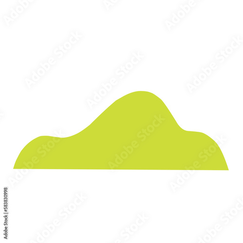 Silhouette color Mountain