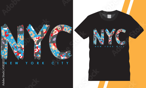 New York City urban graphic t-shirt vector design, typography. NYC stylish t-shirt and apparel abstract design. New York city Vector print, typography, poster. Global swatches.