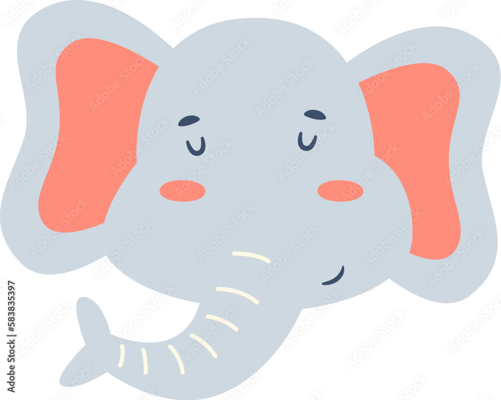 Elephant Animal Head