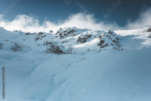 winter mountain landscape © Francesca Emer