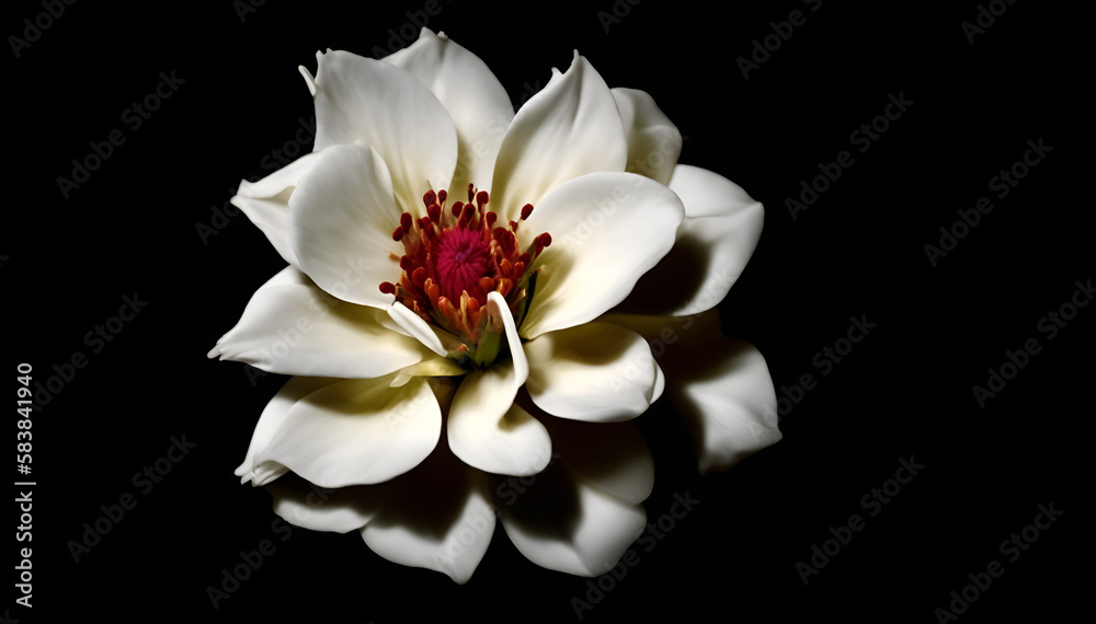 Fototapeta premium white lily flower