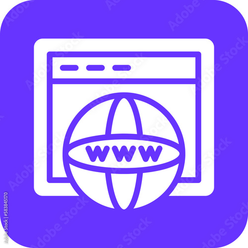 Vector Design Www Icon Style