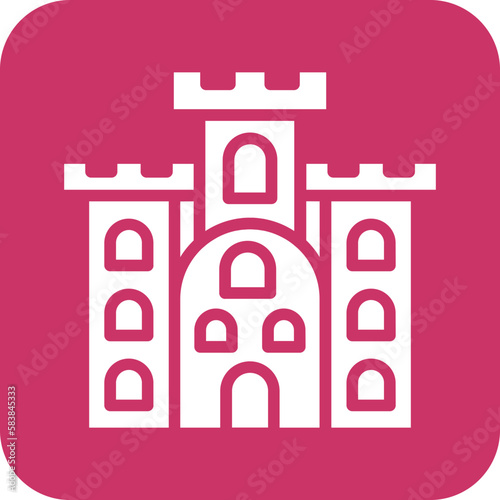 Vector Design Castle Icon Style