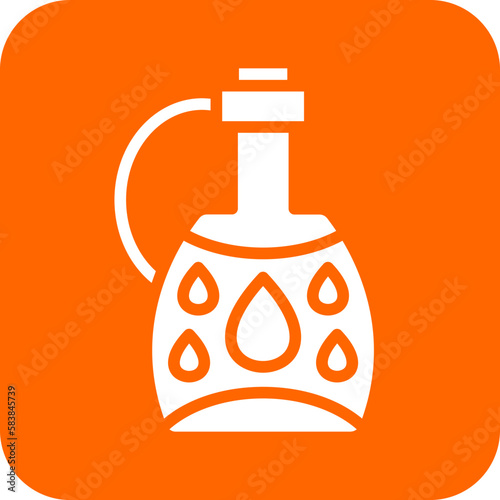 Vector Design Water Canteen Icon Style