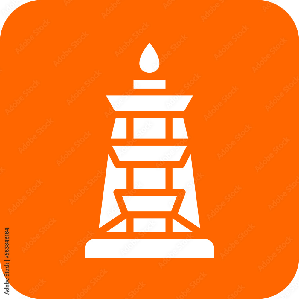 Vector Design Derrick Icon Style Vector Design Derrick Icon Style
