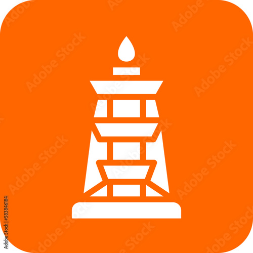 Vector Design Derrick Icon Style