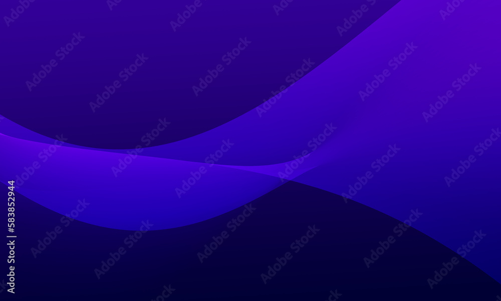 blue curve wave abstract background