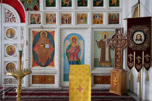 Russian Orthodox Cathedral of the Holy Resurrection, Lateral Chapel, Bishkek, Kyrgyzstan photo