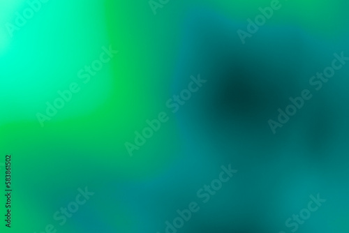 Blue and green smooth silk gradient background degraded	