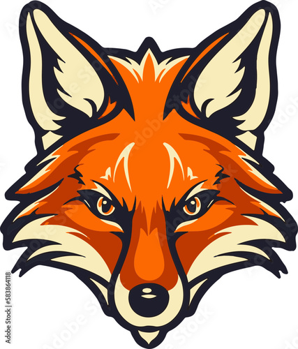 Fox head logo