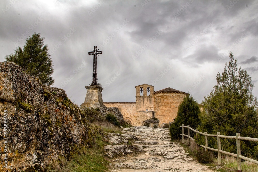Ermita románica de San Frutos (siglo XII). Carrascal del Río, Segovia