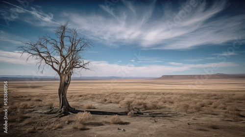 tree in the desert - generative ai 