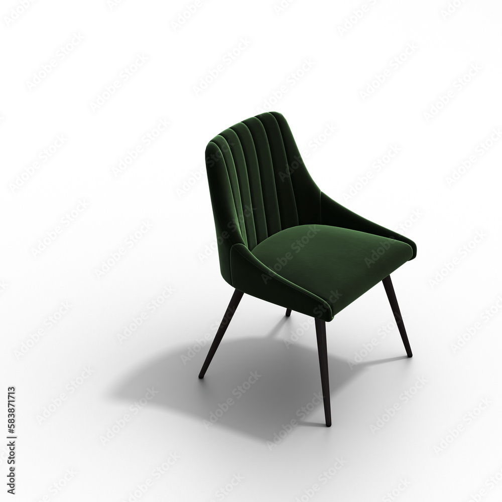 chair with shadow under it isolated on a transparent background, interior furniture, 3D illustration, cg render chair with shadow under it isolated on a transparent background, interior furniture, 3D illustration, cg render