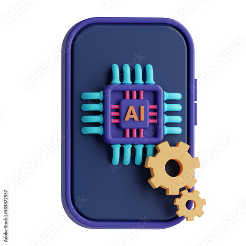 3d smartphone icon