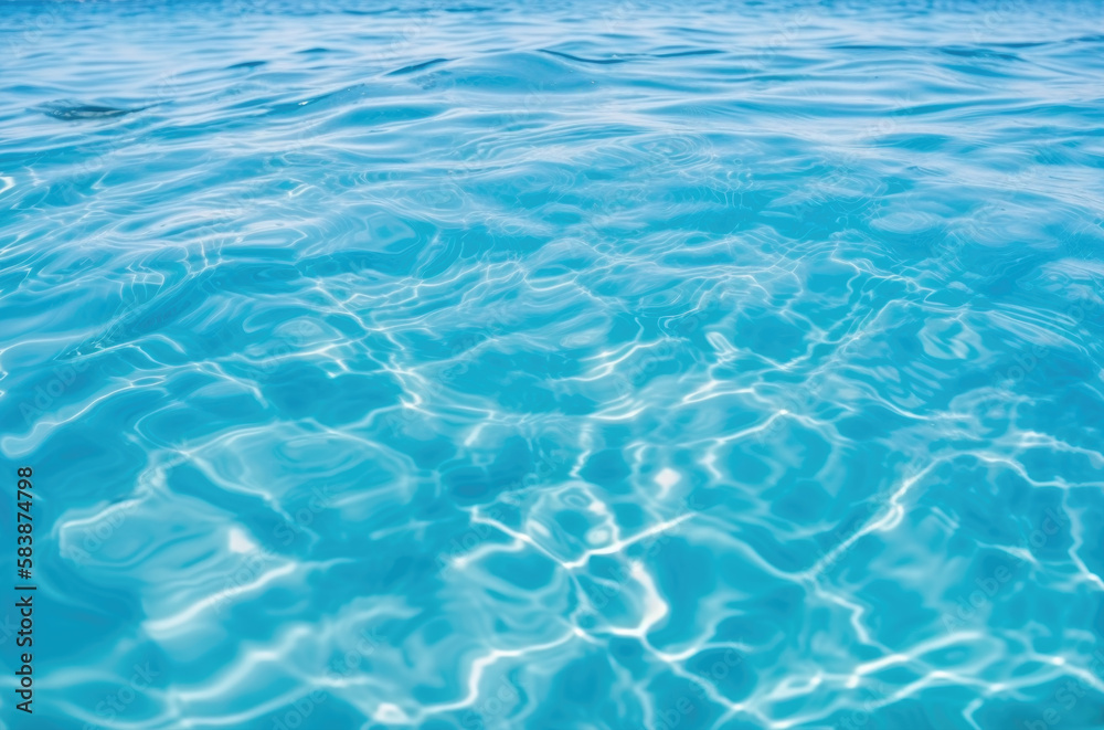 Abstract background blue water surface swimming pool,turquoise beach bluewater surface background