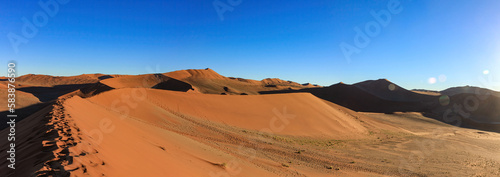 Sand Dunes of the Sossusvlei in Namibia