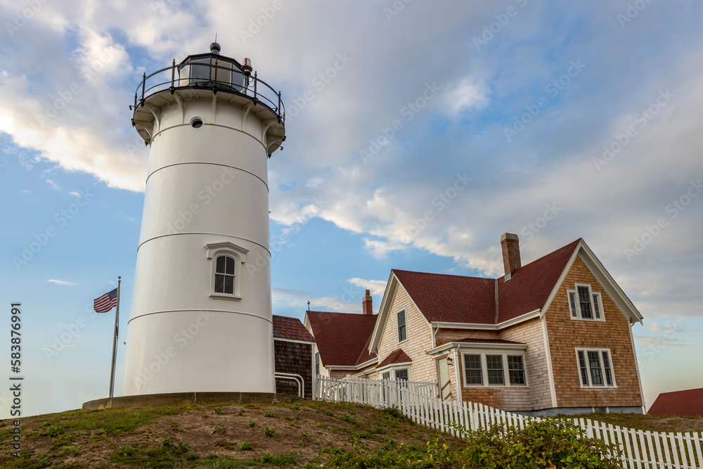 Nobska Lighthouse, Falmouth, Massachusetts, New England Nobska Lighthouse, Falmouth, Massachusetts, New England