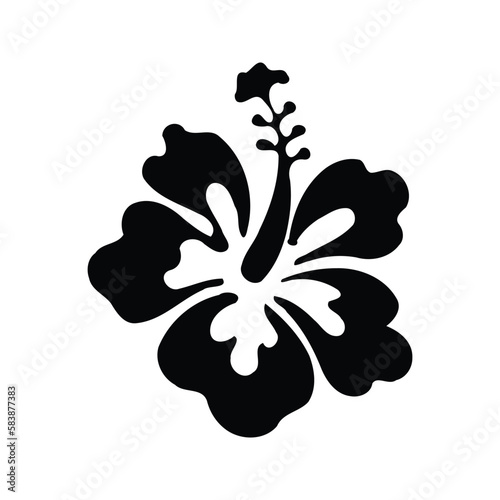Vector Floral Silhouette 