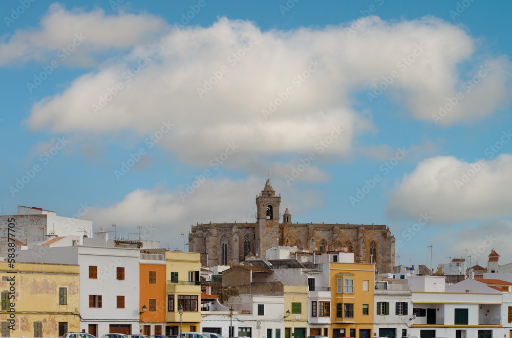 Hermosa catedral de Ciudadela, Menorca 