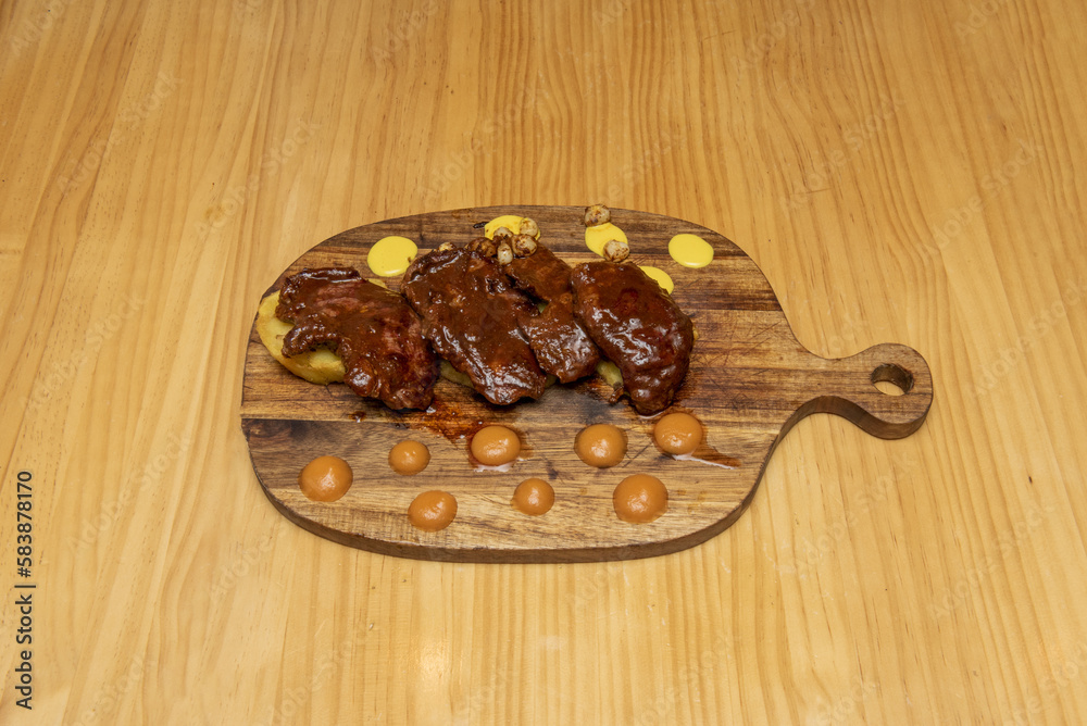 In Peru, the anticucho is characterized by the use of beef heart and