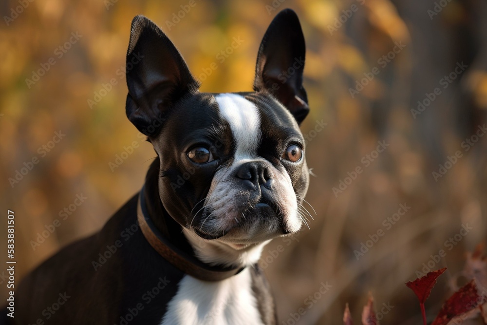 Boston Terrier Generative AI Boston Terrier Generative AI